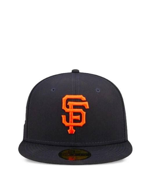 KTZ Blue Embossed-Detail Hat for men