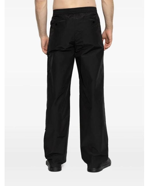 Theory Black Pleated Trousers for men