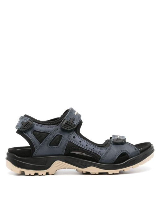 Ecco Black Offroad Touch-strap Sandals for men