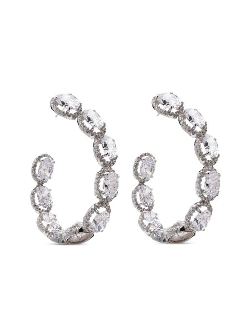 Juwelina Paris White Essie Earrings