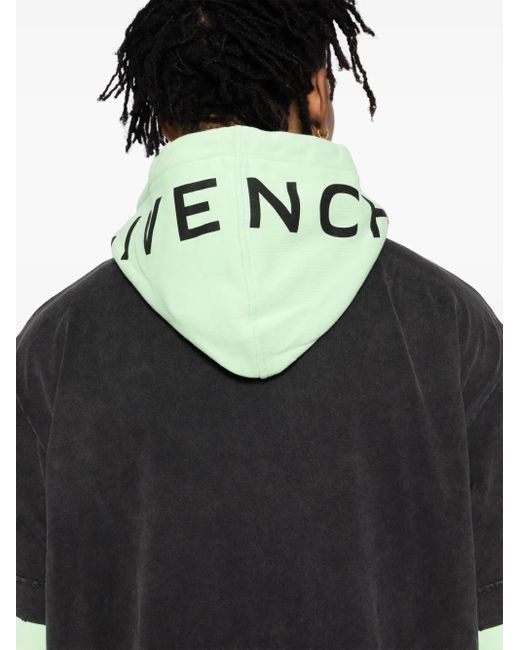 Felpa Con Cappuccio di Givenchy in Black da Uomo