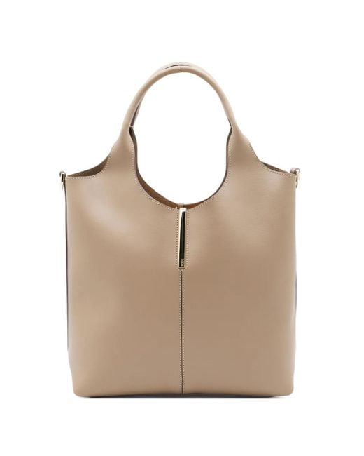Bolso pequeño con asa Tod's de color Natural