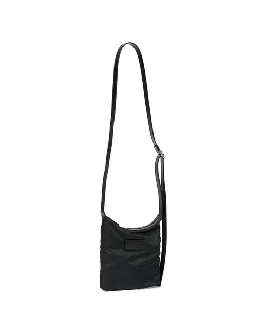 MM6 by Maison Margiela White Logo-Patch Cross Body Bag
