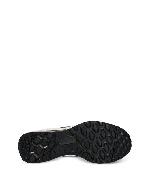 Salewa White Puez Lace-Up Performance Sneakers