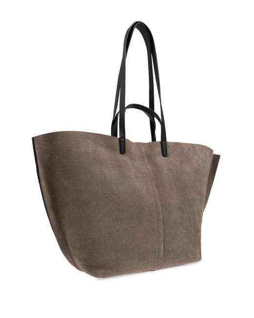 AllSaints Brown Phoenix Tote Bag