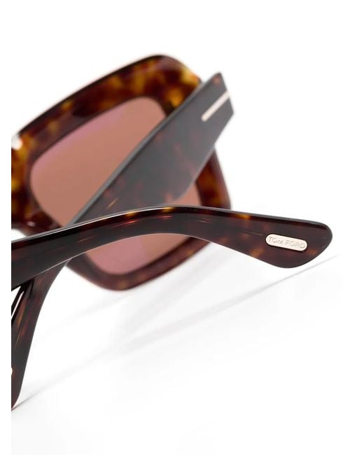 Tom Ford Pink Square-Frame Sunglasses