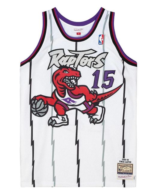 Mitchell & Ness Raptors 1998 Vince Carter Trikot in White für Herren