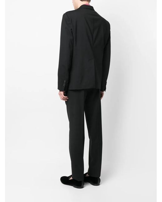 DSquared² Black Single-Breasted Wool-Blend Suit for men