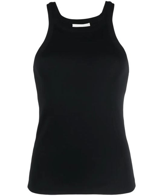 Closed Black Ribbed-Knit Tank Top