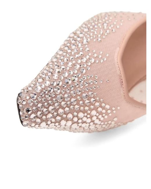 Mules À Ornements En Cristal 65 Mm Jimmy Choo en coloris Pink