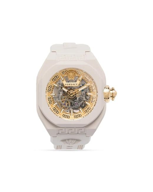 Versace White V-Legend Skeleton 42Mm for men