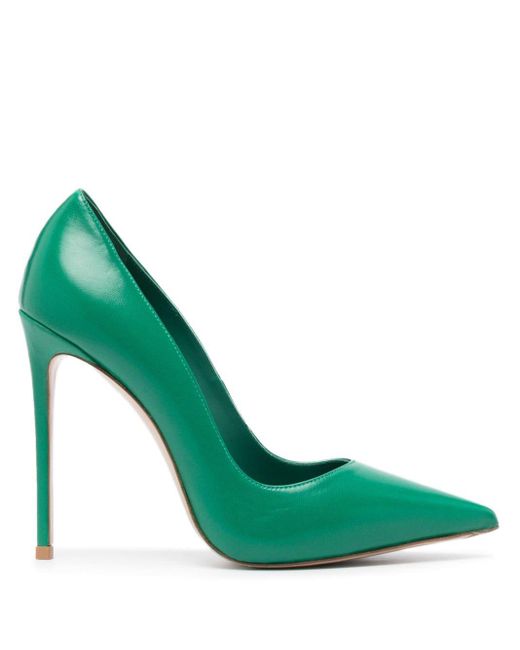 Green patent leather heels 2025