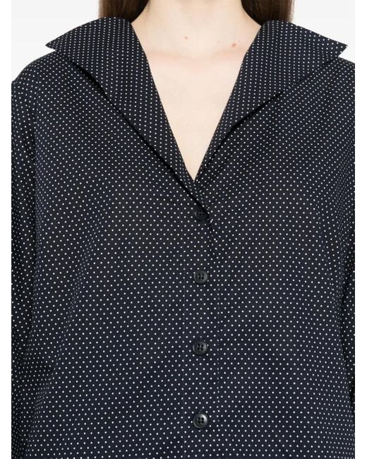 Agnes B. Blue Dot Shirt