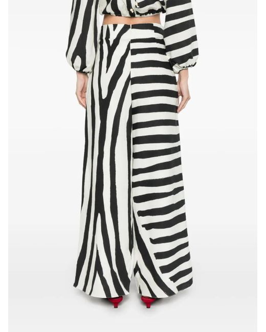 Pantalon Toya Cala De La Cruz en coloris White