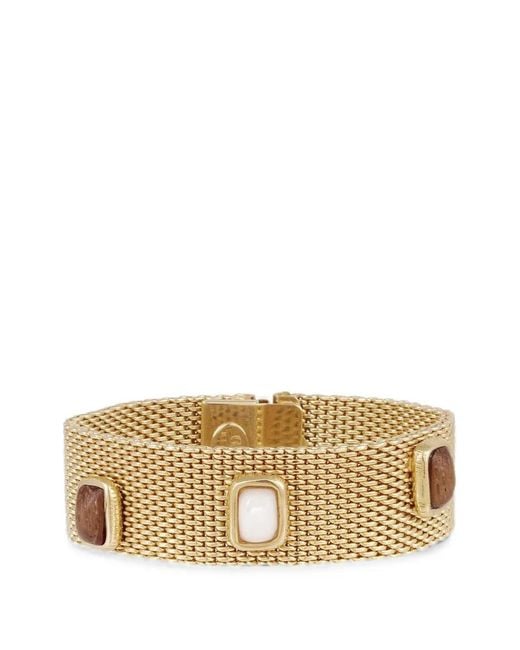 Gas Bijoux Natural Totem Mesh-Chain Bracelet