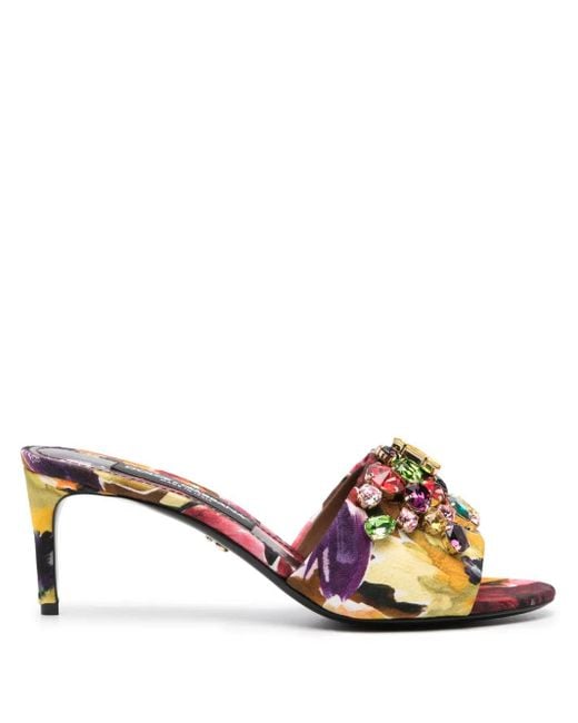 Dolce & Gabbana Pink Chic Sandals For