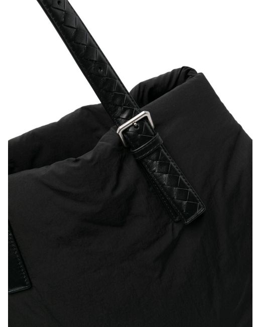 Bottega Veneta Black Navenue Padded Tote Bag for men