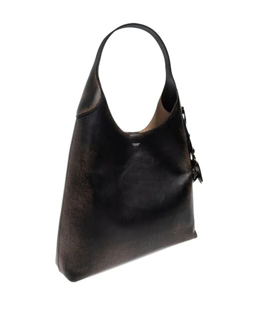 COACH Black Schultertasche Brooklyn