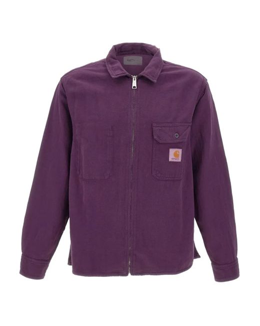 Sobrecamisa Rainer Carhartt de hombre de color Purple