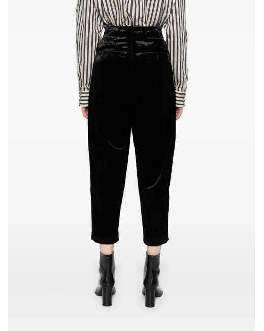 Uma Wang Black Perch Trousers
