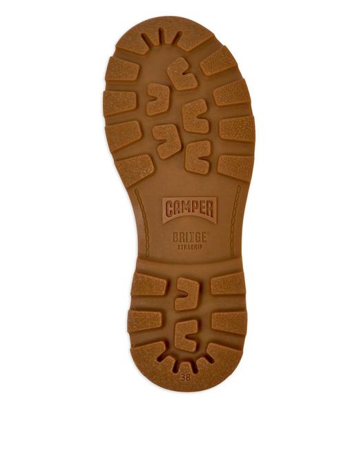 Camper Black Brutus+ Chunky Sole Boots
