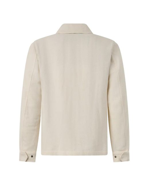 Herno White Chest- Pockets Jacket for men