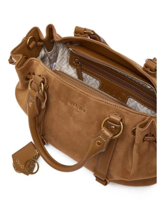 Liu Jo Brown Small Drawstring Bag