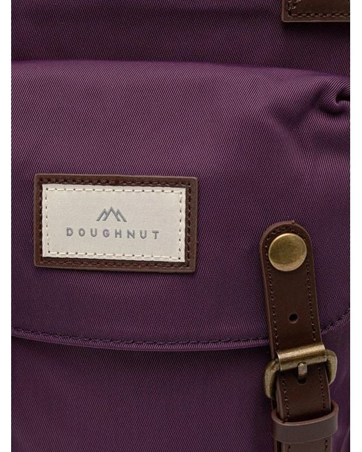 Doughnut Purple Macaroon Buckled Backpack