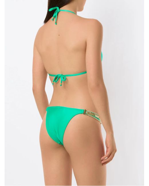 Amir Slama Green Senhor Do Biquíni Bikini Set