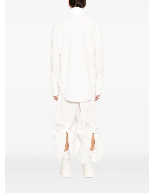 Julius White Fencing Shirt for men