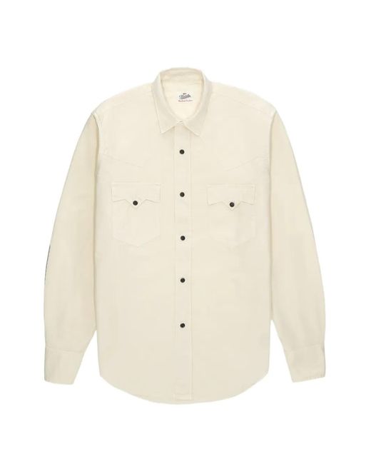 Fortela White Kayace Button-Up Shirt for men