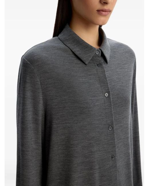 Camisa con botones 12 STOREEZ de color Gray