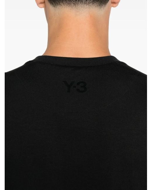 Y-3 Black T-Shirt for men