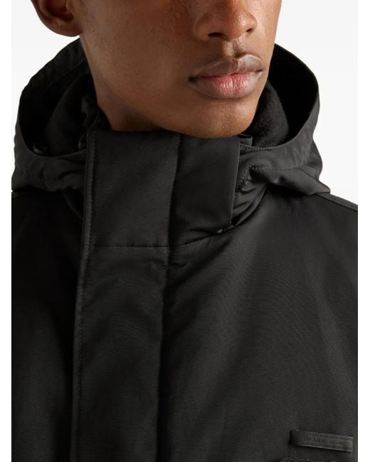 Prada Jack Met Capuchon in het Black voor heren