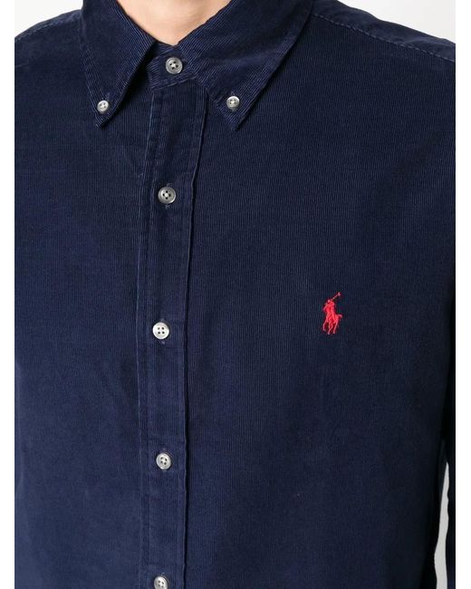 Polo Ralph Lauren Blue Sport Shirt for men