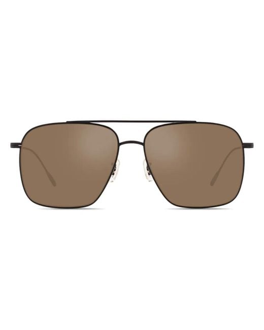 Oliver Peoples Brown Dresner Sunglasses
