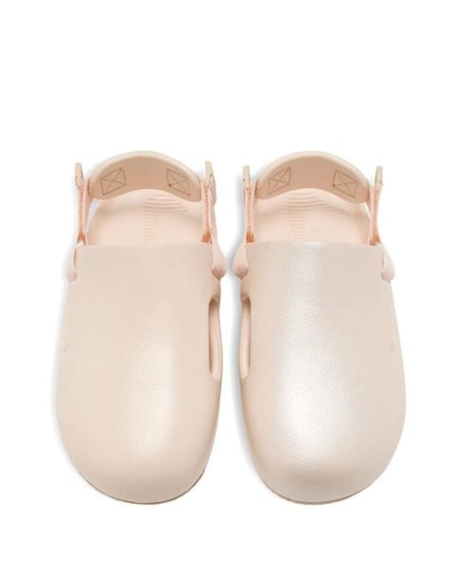 Nike White Slingback Sculpted Sandals