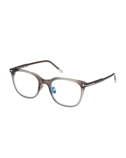 Tom Ford Brown Square-Frame Glasses for men