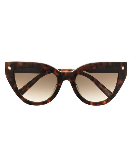 DSquared² Brown Cat-Eye-Sonnenbrille