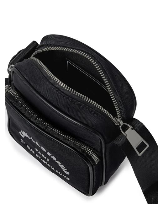 Karl Lagerfeld Black Rue St. Guillaume Messenger Bag for men
