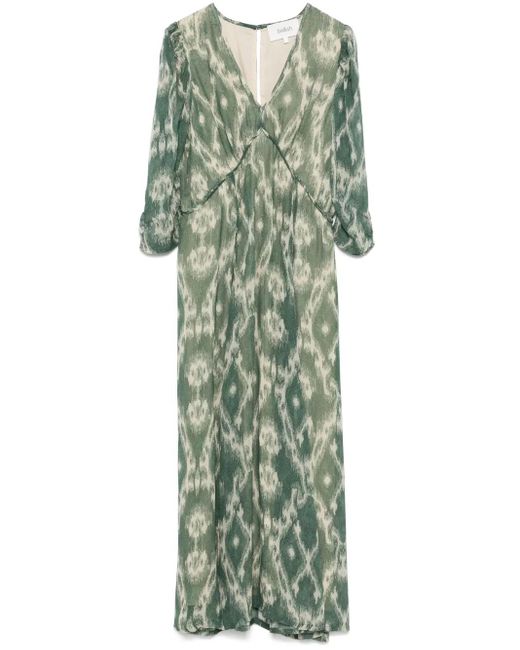 Ba&sh Green Matsa Dress