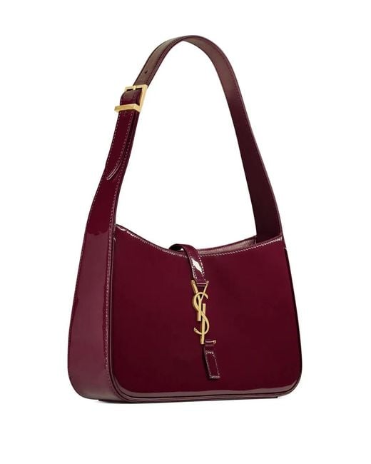 Saint Laurent Purple Le 5 À 7 Shoulder Bag