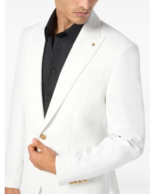 Billionaire Klassisches Sakko in White für Herren