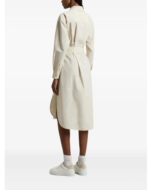 Woolrich Natural Belted Shirt Dress