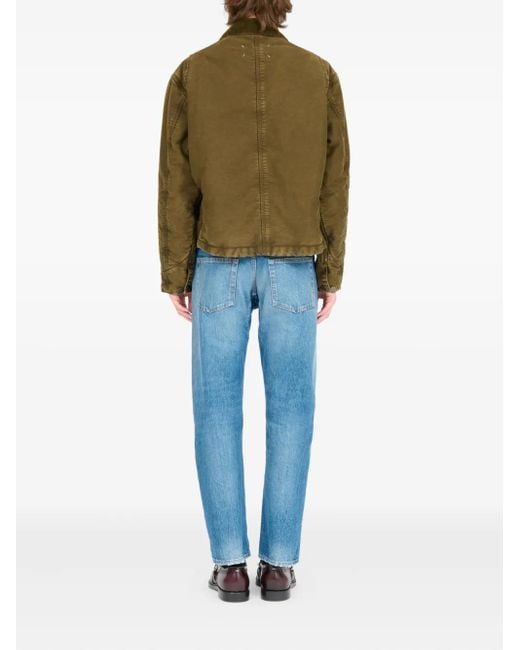 メンズ Maison Margiela コットン ジャケット Green