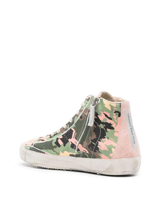 Philippe Model White Prsx High Sneakers