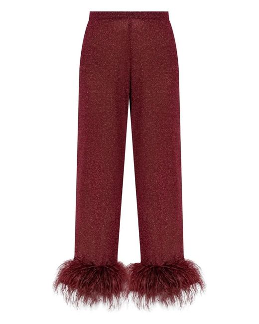 Oseree Red Trousers