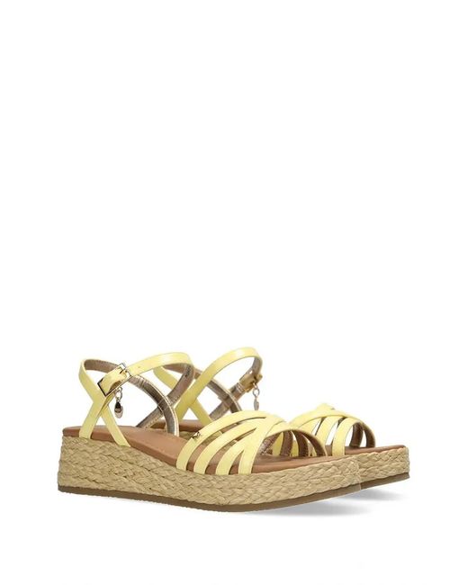 Mexx Metallic Woven-Platform Sandals