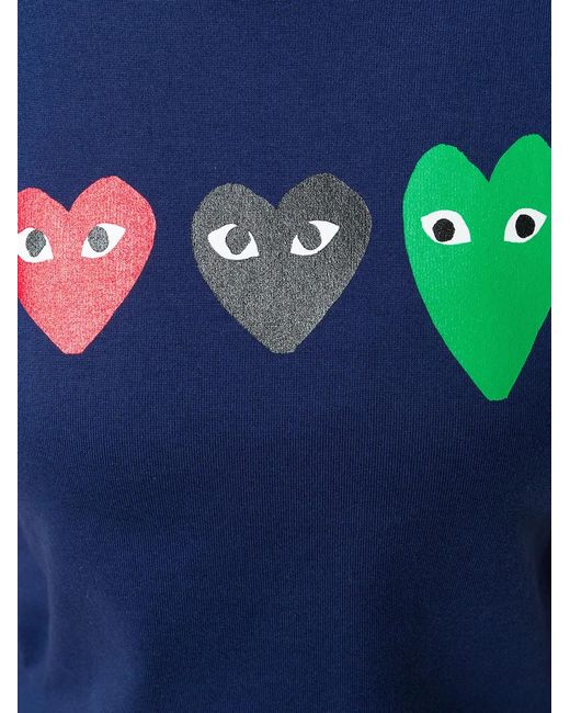 COMME DES GARÇONS PLAY Multicolor Logoed Belt