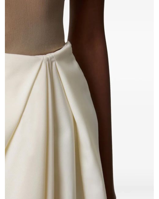 Nina Ricci Gedrapeerde Broek in het White